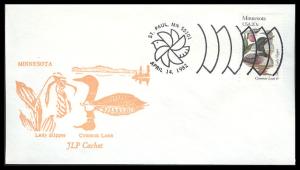 #1975 Minnesota Birds - Flowers JLP FDC