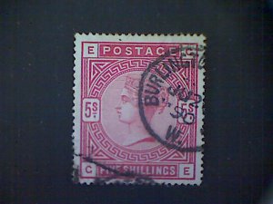 Great Britain, Scott #108, used(o), 1884, Queen Victoria, 5/