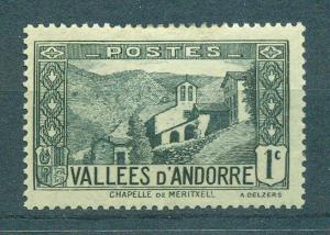 French Andorra sc# 23 mh cat val $.55