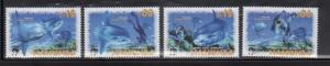 Penrhyn 462-65 Sea Life Mint NH