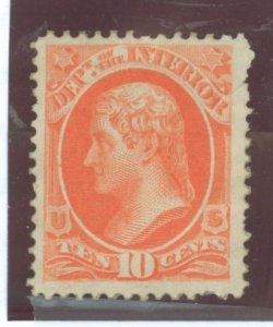 United States #O19  Single