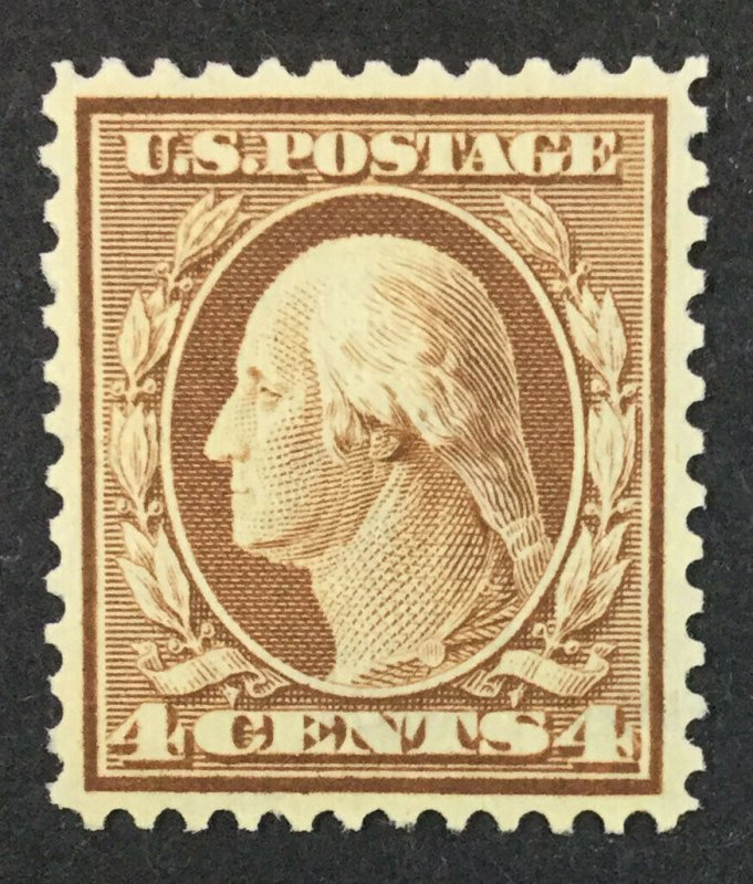 MOMEN: US STAMPS #334 MINT OG NH VF LOT #50021