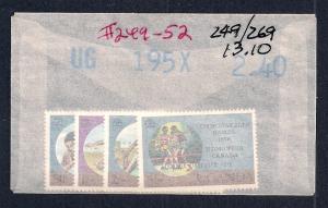 UGANDA Sc#249/269 Mint Never Hinged Complete Set