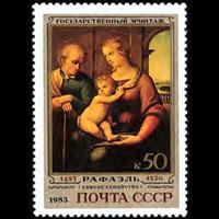 RUSSIA 1983 - Scott# 5125 Raphael Painting Set of 1 NH