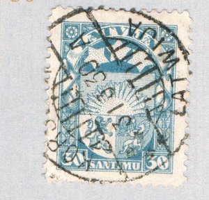 Latvia 56 Used Rising Sun 1919 (BP61430)