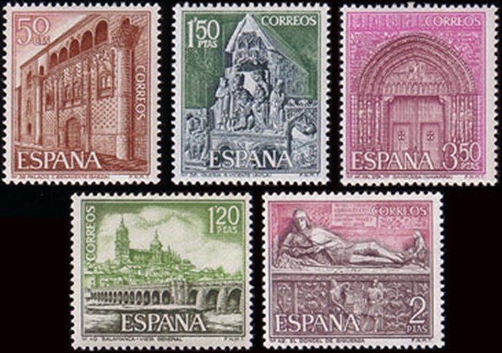Spain - 1968 - Mi. 1765-69 - MNH - E1128