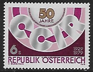 Austria - # 1111 - Radio Committee - ITU - MNH