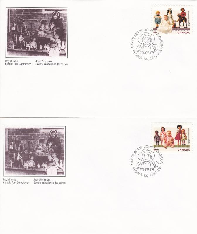 Canada # 1277a, Dolls, First Day Covers