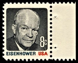 US 1394 MNH VF 8 Cent Eisenhower