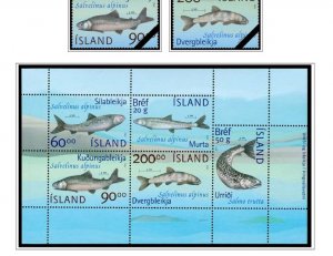 ICELAND STAMP ALBUM PAGES 1873-2011 (159 color illustrated pages)