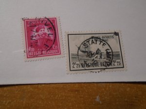 Belgium  #  371-72   used