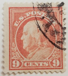 United States, Scott #509, F used