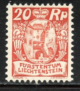 Liechtenstein #79, Mint Hinge.