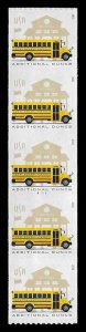 PCBstamps  US #5741 PNC5 $1.20(5x24c)School Bus, (B1), MNH, (6)