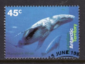 Australian Antarctic Territory L95 Whale Used VF