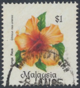 Malaysia    SC# 293 Used    Flowers   see details & scans
