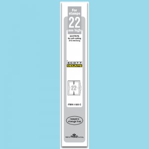 Scott Mounts Clear 22mm STRIP 215 ,(Pgk. 22)(00920C)*