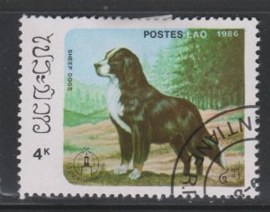 Laos 741 Dogs 1986