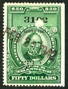U.S. #RD112 Used Perfin