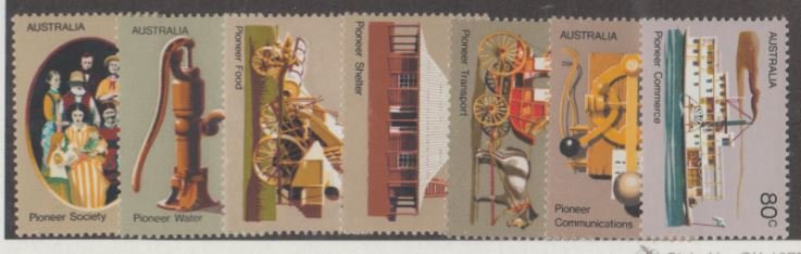 Australia Scott #532-538 Stamp - Mint NH Set