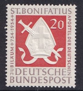 Germany  #724  MNH  1954   Saint Boniface