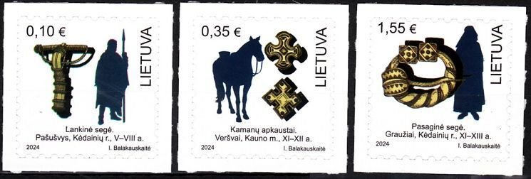 LITHUANIA 2024-01 Definitive: Baltic Tribes. Highlanders, MINT Adhesive