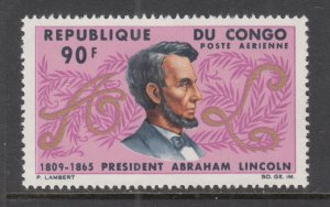 Congo People's Republic C35 Lincoln MNH VF