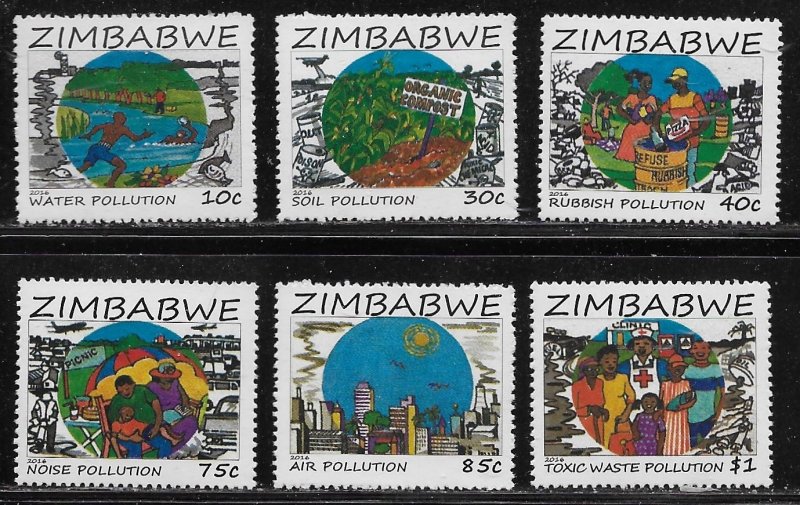 Zimbabwe Scott #'s 1227 - 1232 MNH