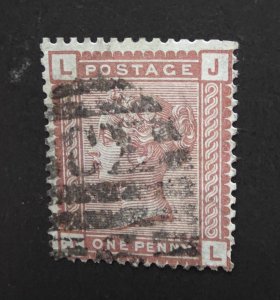 UK Great Britain Stamp Scott 79  1p Queen Victoria 1880 CV$13 Used T17090