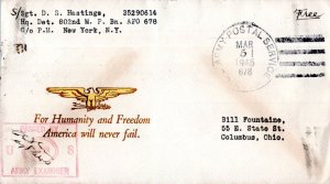 United States A.P.O.'s Soldier's Free Mail 1945 U.S. Army Postal Service, A.P...