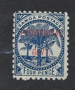 SAMOA SC# 34 AVF OG 1899