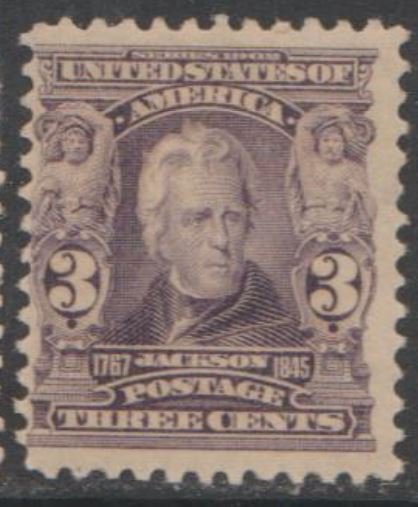 U.S. Scott #302 Jackson Stamp - Mint NH Single