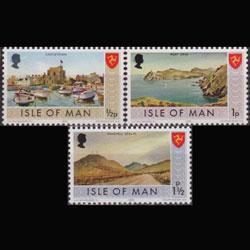 ISLE OF MAN 1973 - Scott# 12-4 Views 1/2-1.5p LH