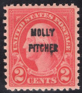 US STAMPS #646 MINT OG NH LOT #21321