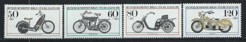 GERMANY SC# 9NB198-201 VF MNH 1983