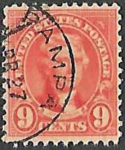 US SC 561 - Thomas Jefferson - Used - 1923