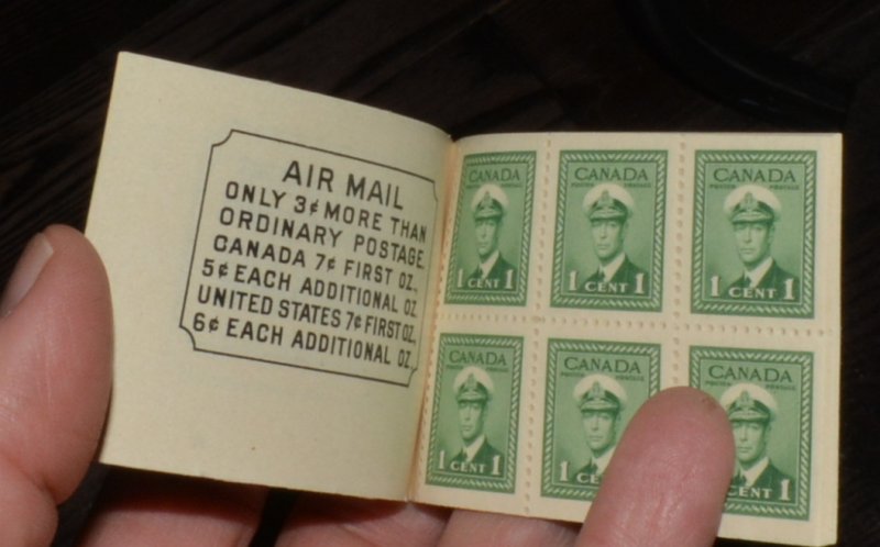 Canada -1942 -  English SUPERB War issue stamps MNH # BK32