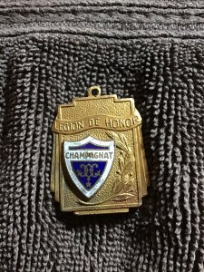 Cuba Vint.Medalla Colegio Champagnat.Habana.”Legion de Honor”.Size.=1.1/4” x 1.”