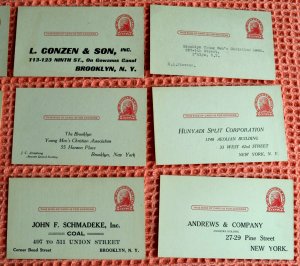 1918 US Sc. #UX30 lot of 14 unused postal cards, all different, nice lot