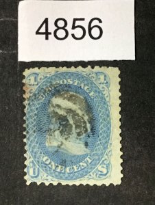 MOMEN: US STAMPS #63a USED   LOT #4856