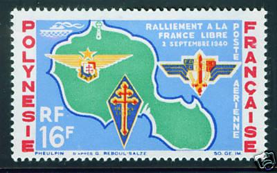 FRENCH POLYNESIA Scott C31 MH* CV $13.50