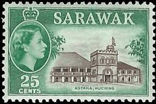SARAWAK   #206 MH (1)
