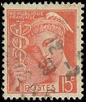 France - 357 - Used - SCV-0.25