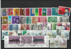 Switzerland Used Stamps Ref 24585