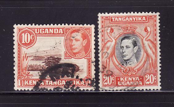 Kenya, Uganda, Tanzania 69, 74 U King George VI (E)