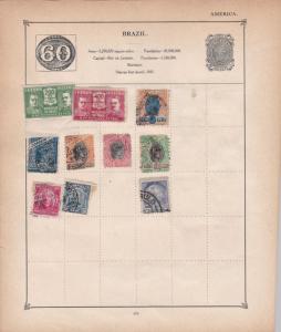 brazil stamps page ref 17598