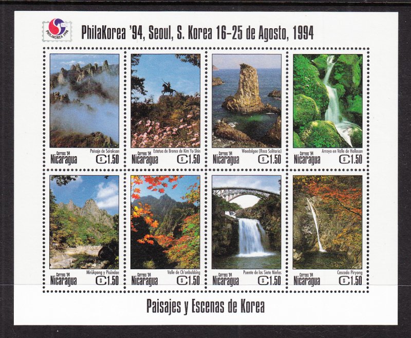 Nicaragua 2039 Souvenir Sheet MNH VF