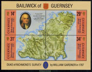 Guernsey Scott 347 Mint never hinged.