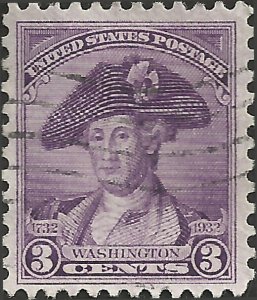 # 708 Used Deep Violet Washington Bicentennial