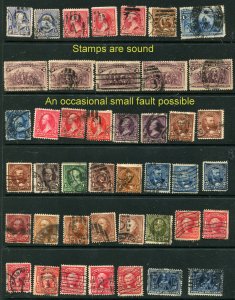 19th Century + higher 40+ STAMPS  Duplication (stock page not incl)⭐⭐⭐